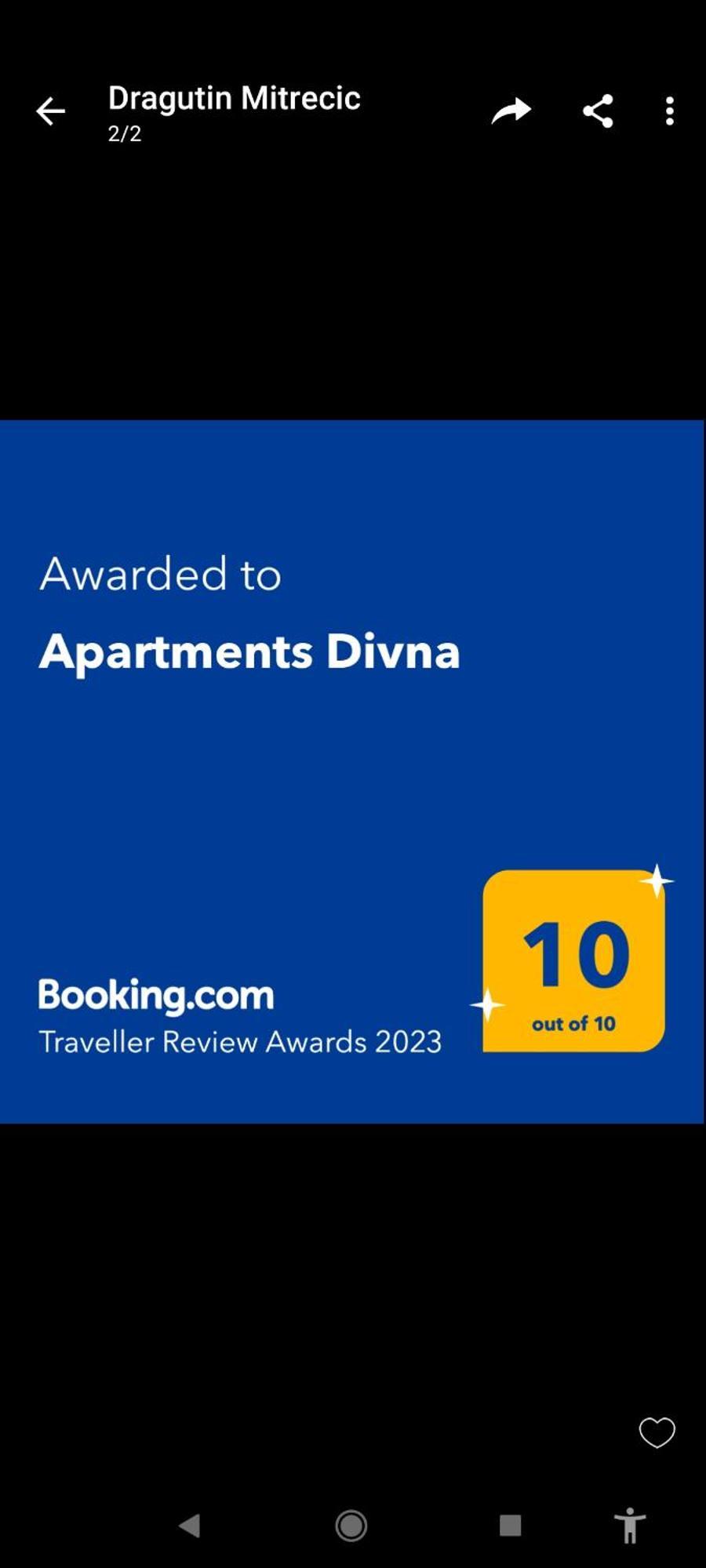 Apartments Divna Baška Voda Dış mekan fotoğraf